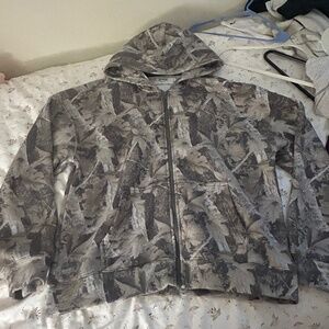 Hollister camo hoodie